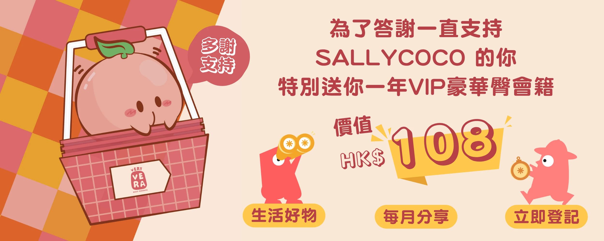 veryvera.hk × sallystoy.com VIP Campaign